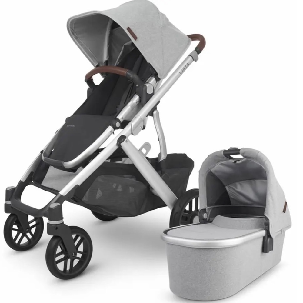 UPPAbaby Vista V2 Stroller and Bassinet  - Stella Grey